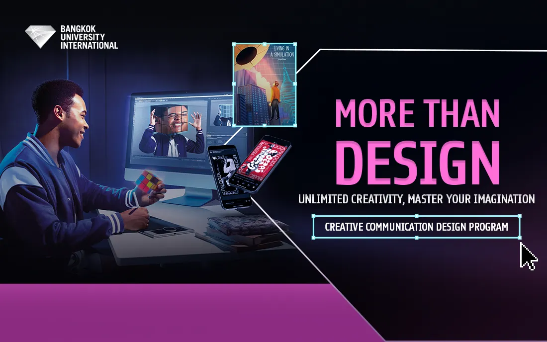 More Than Design Unlimited Creativity, Master Your Imagination Creative Communication Design Program