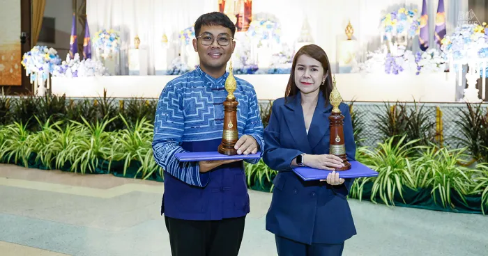2 Bangkok University Professors Bring Pride by Receiving "Rajamangala Sarn Soem" Honor Award 2025