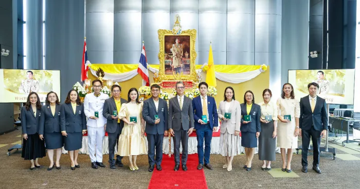 Bangkok University Holds Royal Birthday Blessing Ceremony and Royal Decoration Conferment Ceremony