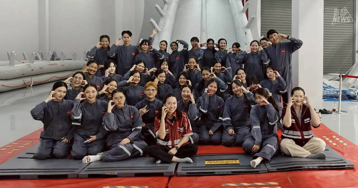 คณะมนุษยศาสตร์ฯ เปิดประสบการณ์&nbsp;Logistics Transportation by&nbsp;Air ณ&nbsp;Air Asia Academy