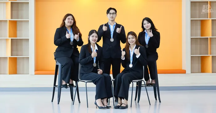 นักศึกษาบัญชี&nbsp;BU&nbsp;คว้าเหรียญเงิน พิสูจน์ศักยภาพบนเวที&nbsp;Thailand Accounting Case Competition 2025