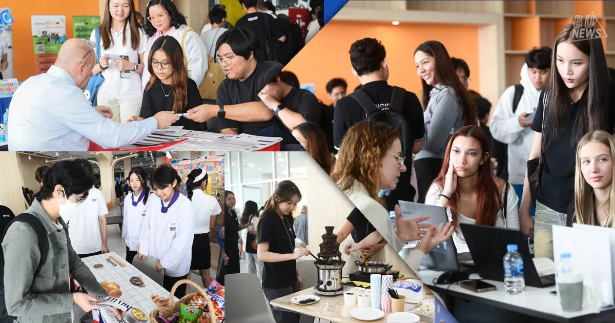 ศูนย์นานาชาติ ร่วมกับ คณะมนุษยศาสตร์และการจัดการการท่องเที่ยว, สำนักหอสมุดและพื้นที่การเรียนรู้ และสถาบันภาษา (Language Institute) จัดนิทรรศการ “Passport to the World: Study Abroad and Language Fair 2025”