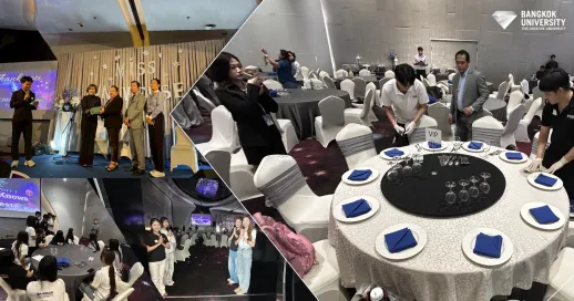 อัปสกิล Hospitality และ MICE แบบมือโปรนักศึกษาโรงแรมฝึกจริงกับ IMPACT Exhibition Management