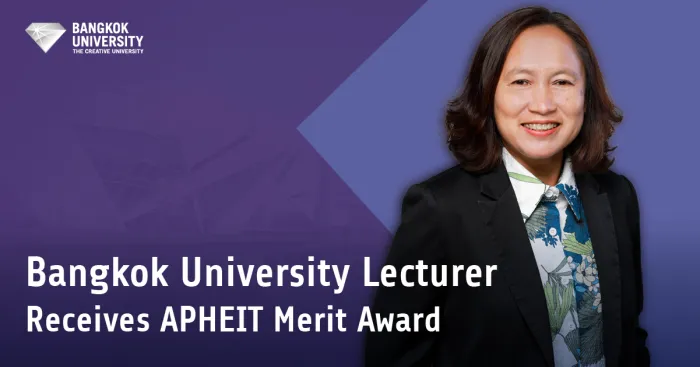 Bangkok University Lecturer Receives APHEIT Merit Award
