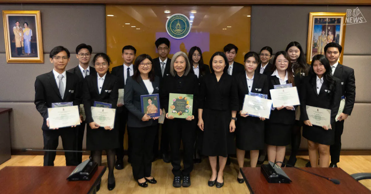 ITHM BU International Xthe Department of Cultural Promotion to Assign Real-World Challenges and Foster Thai Soft Power Learning