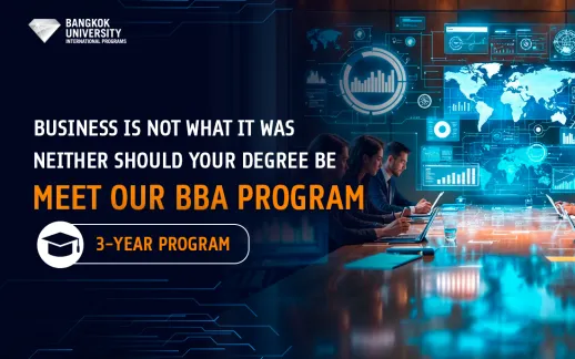 Business is not what it was. Neither should your degree be. Meet Our BBA Program