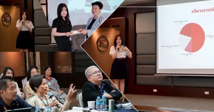 <p>CNM Student from School of Communication Arts Showcases Sustainable Innovation Ideas in TAT ReTourism LAB Project at TAT Venue</p>