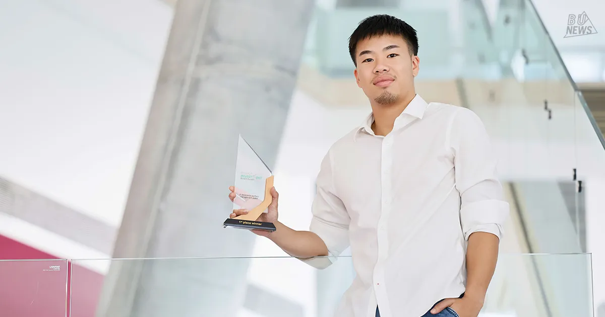 Congratulations to Dapper Boonyasak Dulyasakchai, a first-year student at the School of Economics and Investment