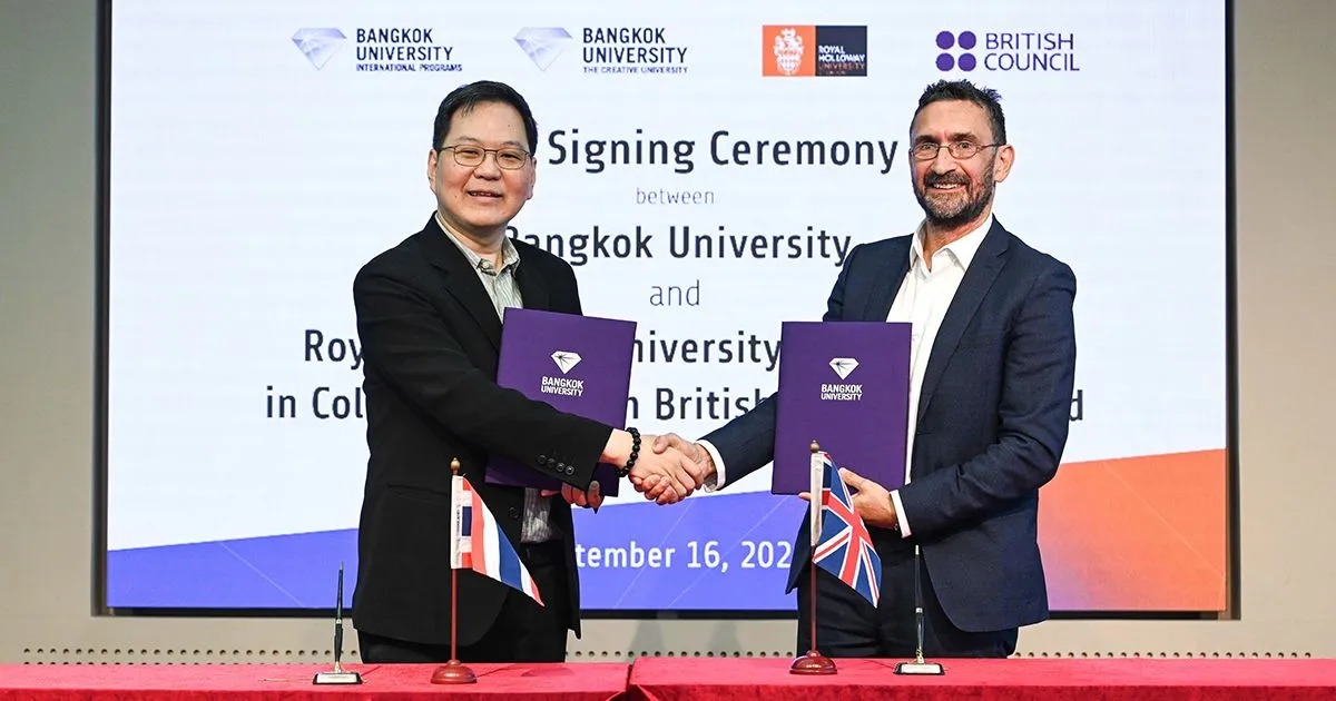 BU Builds a Global Education Network, Partnering with British Council Thailand and Royal Holloway