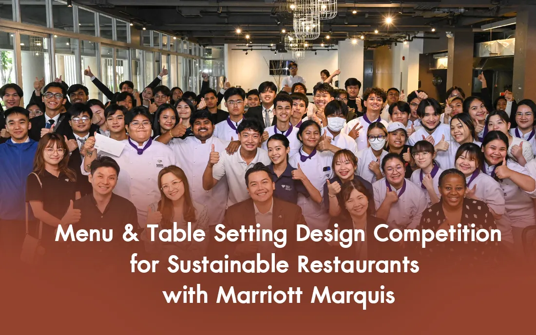 Menu & Table Setting Design Competition for Sustainable Restaurants with Marriott Marquis
