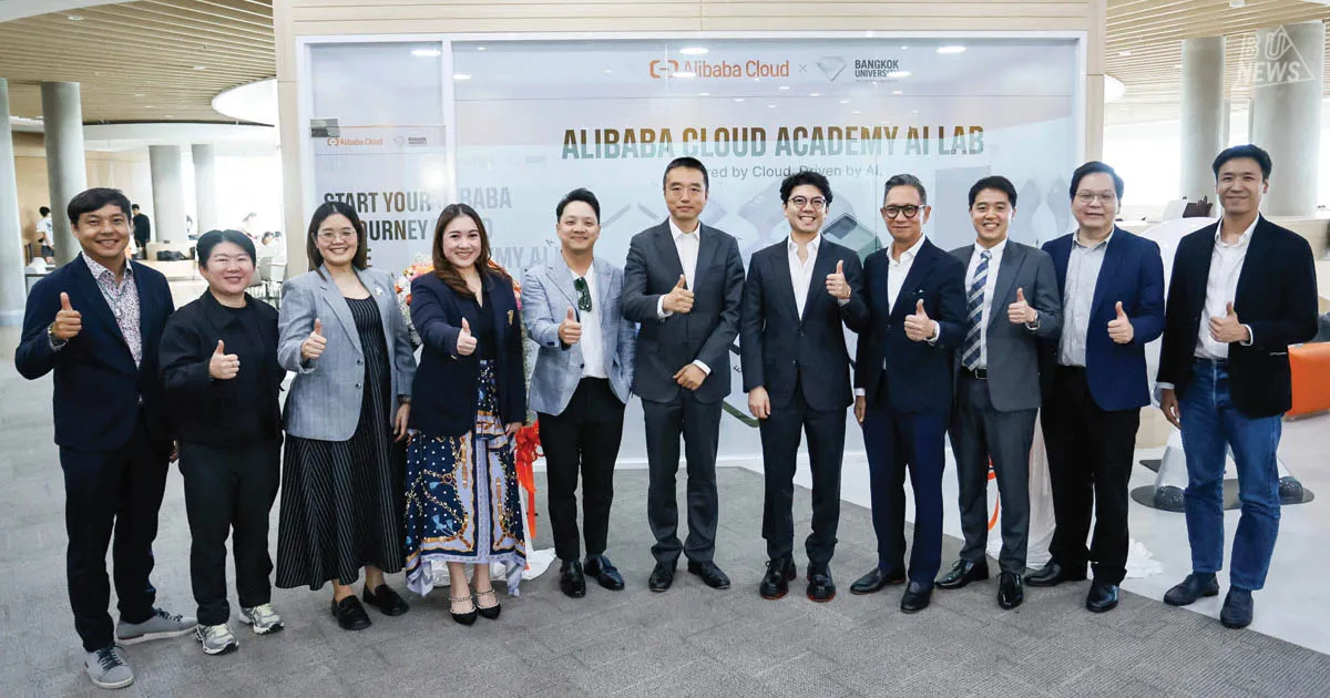 มหาวิทยาลัยกรุงเทพ ก้าวสู่การเป็นผู้นำด้านการศึกษา AI ด้วยการเปิดตัว “Alibaba Cloud Academy AI Lab” ห้องปฏิบัติการ AI แห่งแรกของประเทศไทย ที่เป็นผลจากความร่วมมือระหว่างมหาวิทยาลัยกรุงเทพกับ Alibaba Cloud ในการผลิตนักศึกษาที่พร้อมรับมือกับโลกยุคดิจิทัล และเปิดโอกาสให้นักศึกษาได้เรียนรู้เทคโนโลยี AI และ Cloud Computing จากผู้นำระดับโลก