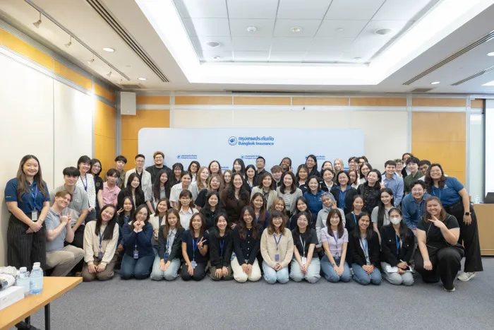 Bridging the Gap: International Students from Bangkok University Lead English Workshop at Bangkok Insurance