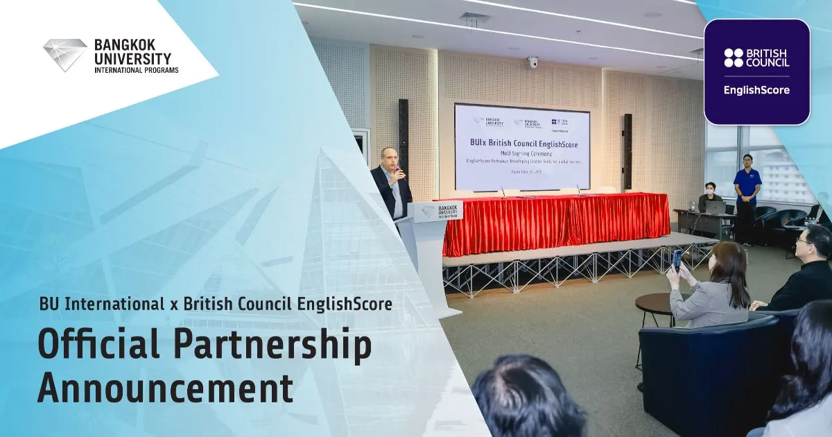 BU International x British Council EnglishScore Official Partnership Announcement