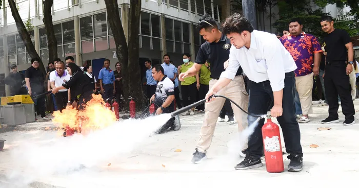 BU&nbsp;ระวังภัย ซ้อมหนีไฟประจำปี&nbsp;2568