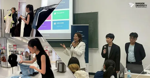 <p>"BU Fashion Sends Students to Keep Pace with the Global Fashion World Through Collaboration with GAGAN Thailand"</p>