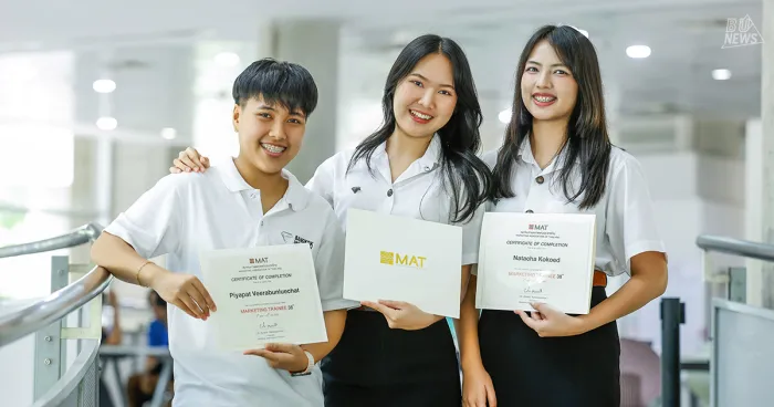 เปิดโลกการเรียนรู้ไร้ขีดจำกัด กับประสบการณ์สุดพิเศษจากเด็กบริหารฯ ในโครงการ&nbsp;J-MAT รุ่นที่&nbsp;38