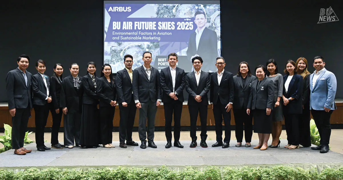 Airbus collaborates to enhance knowledge in Sustainable Aviation and Sustainable Marketing through Problem-Based Learning (PBL) Workshop activities, developing students to become key forces in the aviation industry who understand sustainability in all dimensions.