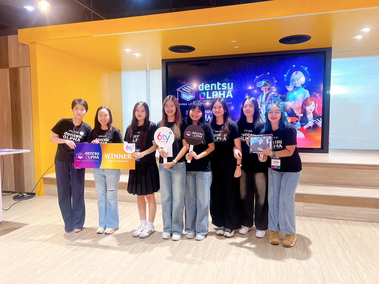 CSI Students Win Big  at Dentsu Alpha Program 2025!