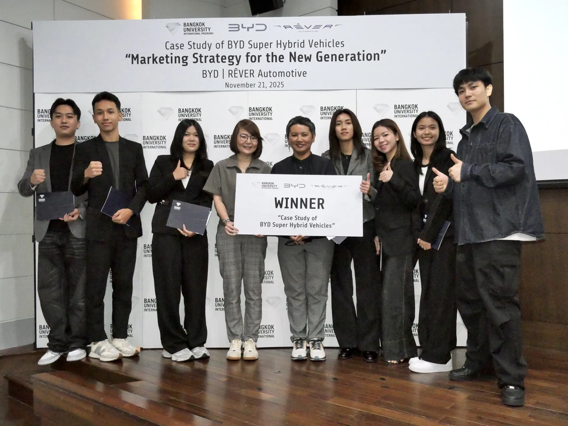 BU International x BYD Thailand Real-World Marketing Innovation Project