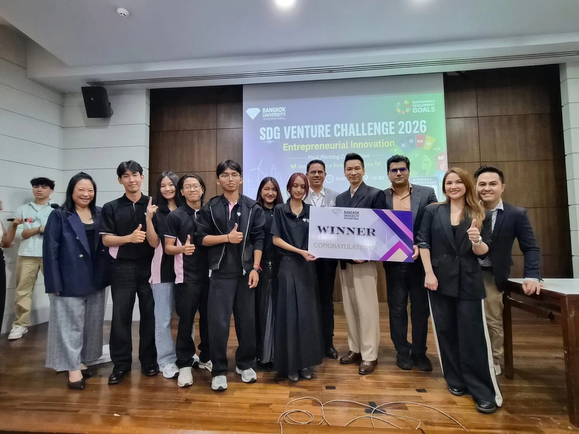 Innovation meets sustainability at the SDG Venture Challenge 2026  Entrepreneurial Innovation Final Pitching